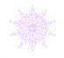 Snowflake Purple