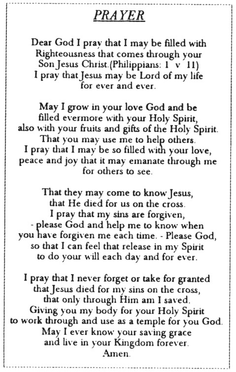 Prayer